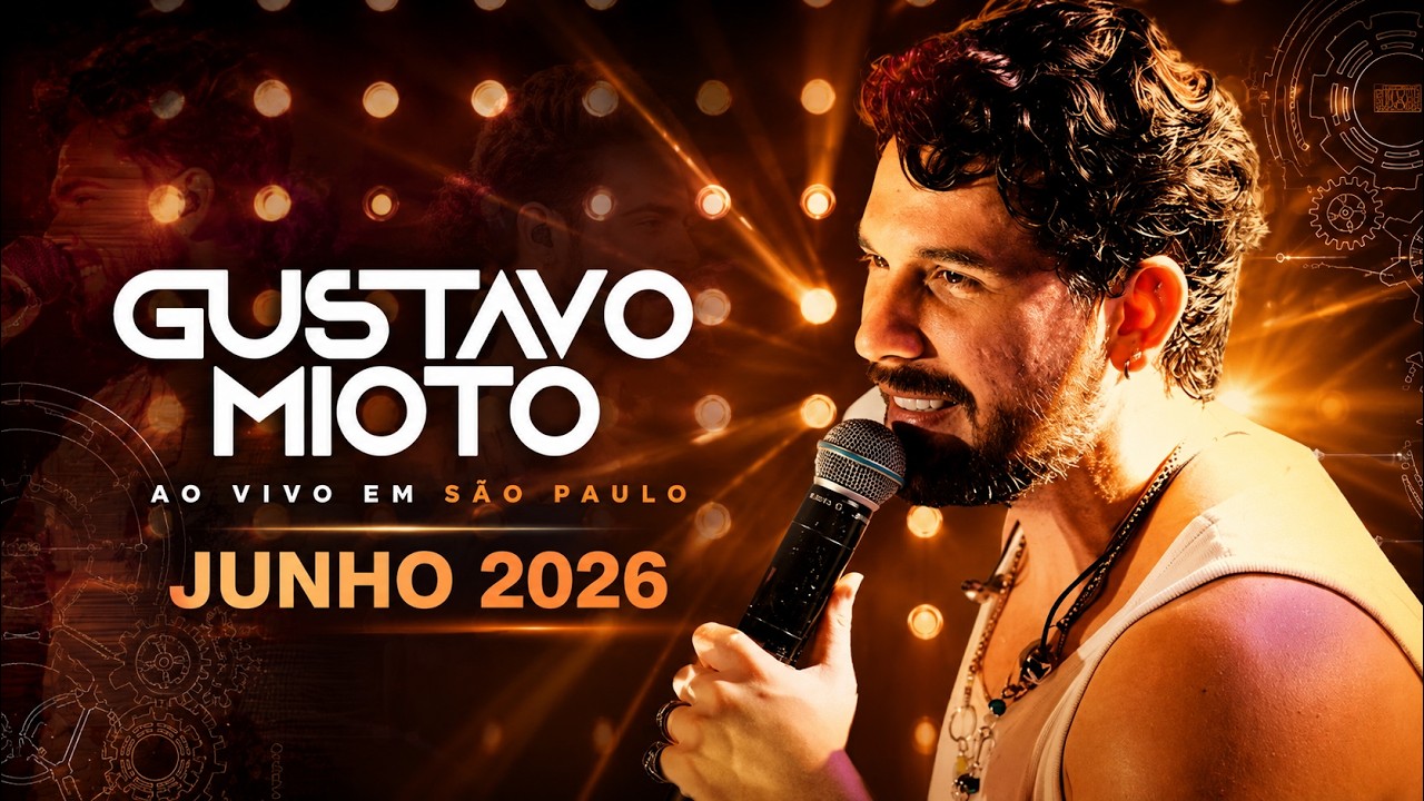 Gustavo Mioto domina paradas com novo projeto ao vivo gravado em São Paulo